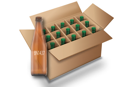 Beer Bottle Divider: BN1437