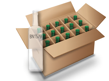 Spirits Bottle Divider: BN1579