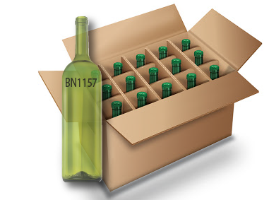 Wine Bottle Divider: BN1157