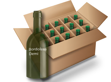 Wine Bottle Divider: Bordolese Demi